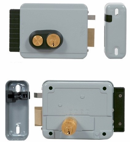 [8972.794.2.469] V97-2- Gauche Serrure électriques avec bouton Gauche